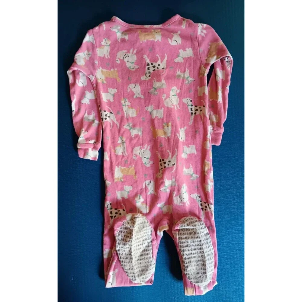 pajama 24 months Girls Carters girl sleeper Pink with Dogs sleepwear baby